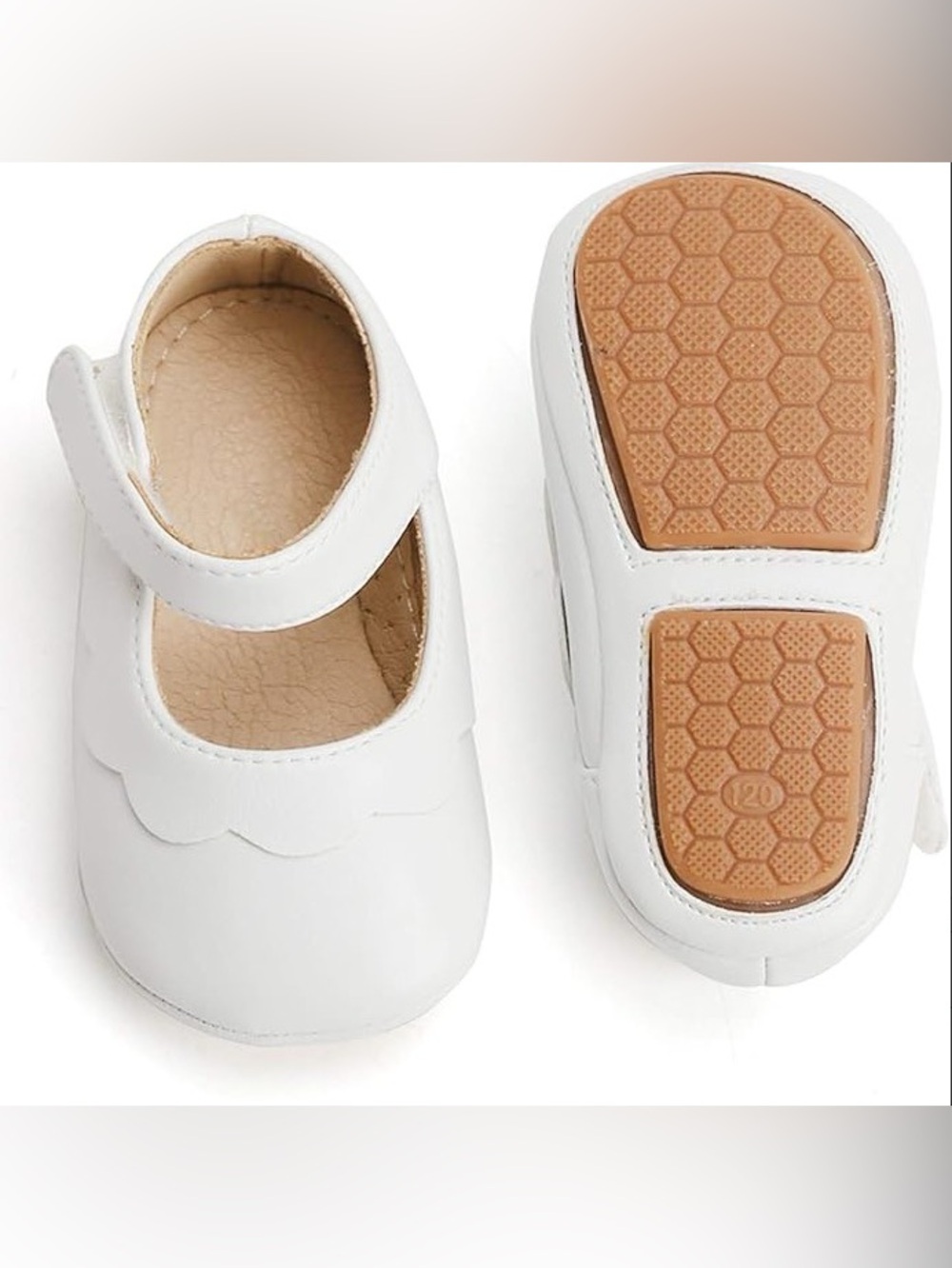 Felix & Flora Baby Walking Shoes Moccasins Rubber Sole in (Size: 6-9M) NWOT